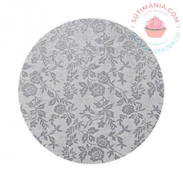Tortadob Új modell - 25 cm - ezüst