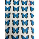 Ostya lap A4 Pillangó kék 28db