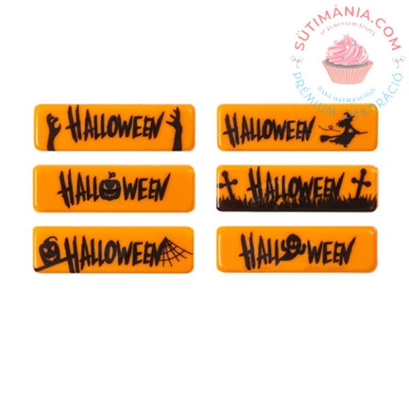 FEHÉRCSOKOLÁDÉ TÁBLA HALLOWEEN FEHÉRCSOKOLÁDÉ TÁBLA HALLOWEEN