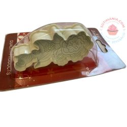 Marcipán Fondant mintázó kiszúró teltvirág