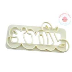 Marcipán Fondant mintázó kiszúró Love