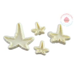 Marcipán Fondant mintázó kiszúró borostyán levelek