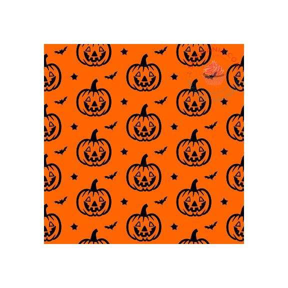 Csokoládé Transzfer fólia Halloween 1. A4 méret Csokoládé Transzfer fólia Halloween 1. A4 méret