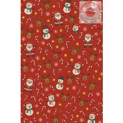 Csokoládé Transzfer fólia Karácsonyi 4. 2025 A4 méret