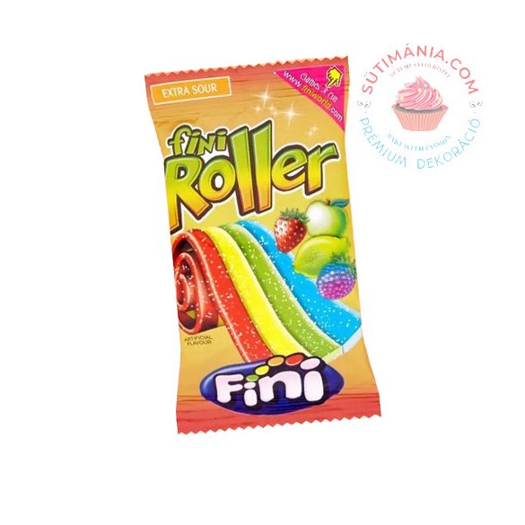 Fini Roller gyümölcs ízű savanyú gumicukor 25g