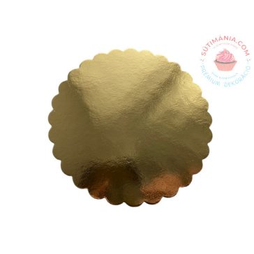 Arany tortaalátét prémium 20 cm