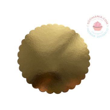 Arany tortaalátét prémium 30 cm