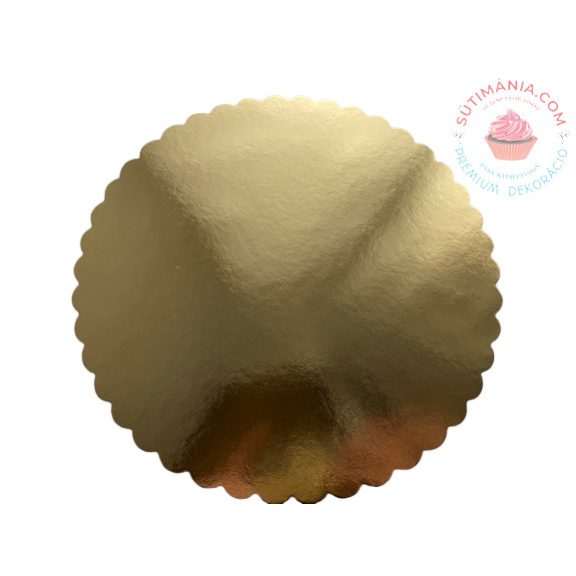 Arany tortaalátét prémium 22 cm Arany tortaalátét prémium 22 cm