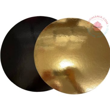 Tortaalátét Black and Gold kollekció kerek 32cm