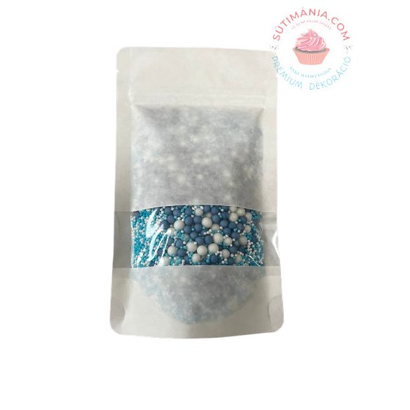 Kék - Fehér szóró cukor