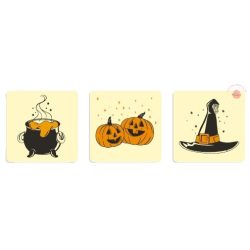   Fehér csokoládé Halloweeni válogtás 3 szériás 2024 (RENDELÉSRE)