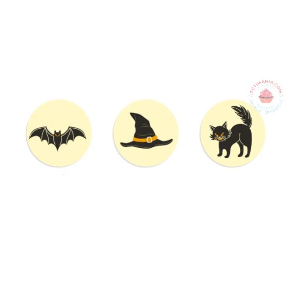 Fehér csokoládé Halloweeni válogatás 3 szériás 2024 Fehér csokoládé Halloweeni válogatás 3 szériás 2024