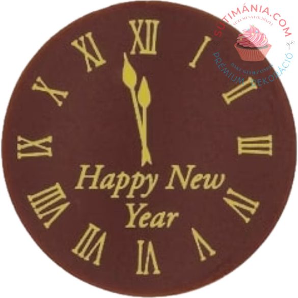 Étcsokoládé tábla Happy New Year